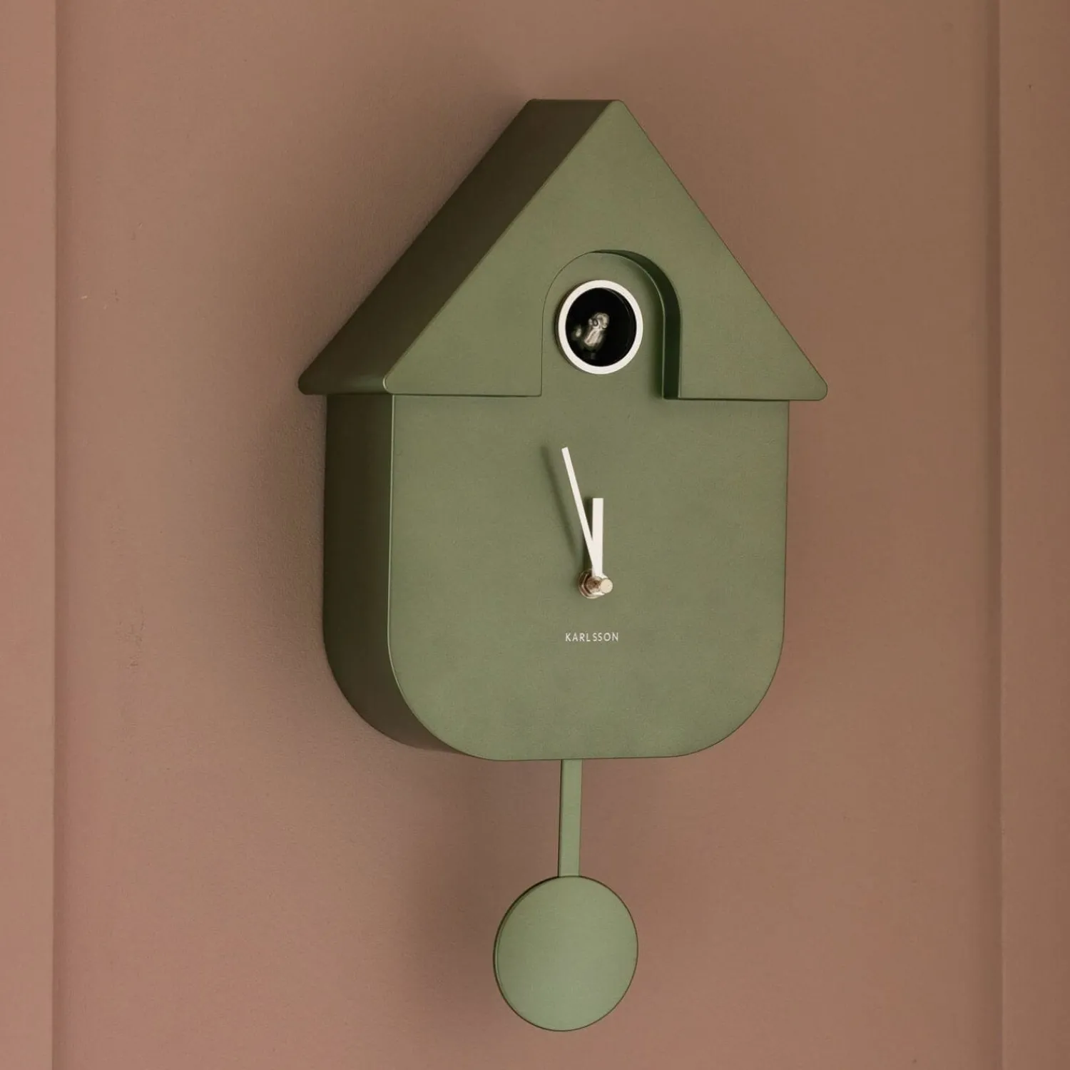 Graham & Green Metallic Cuckoo Wall Clocks