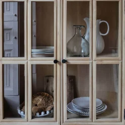 Graham & Green Mimosa Four Door Glass Cupboard