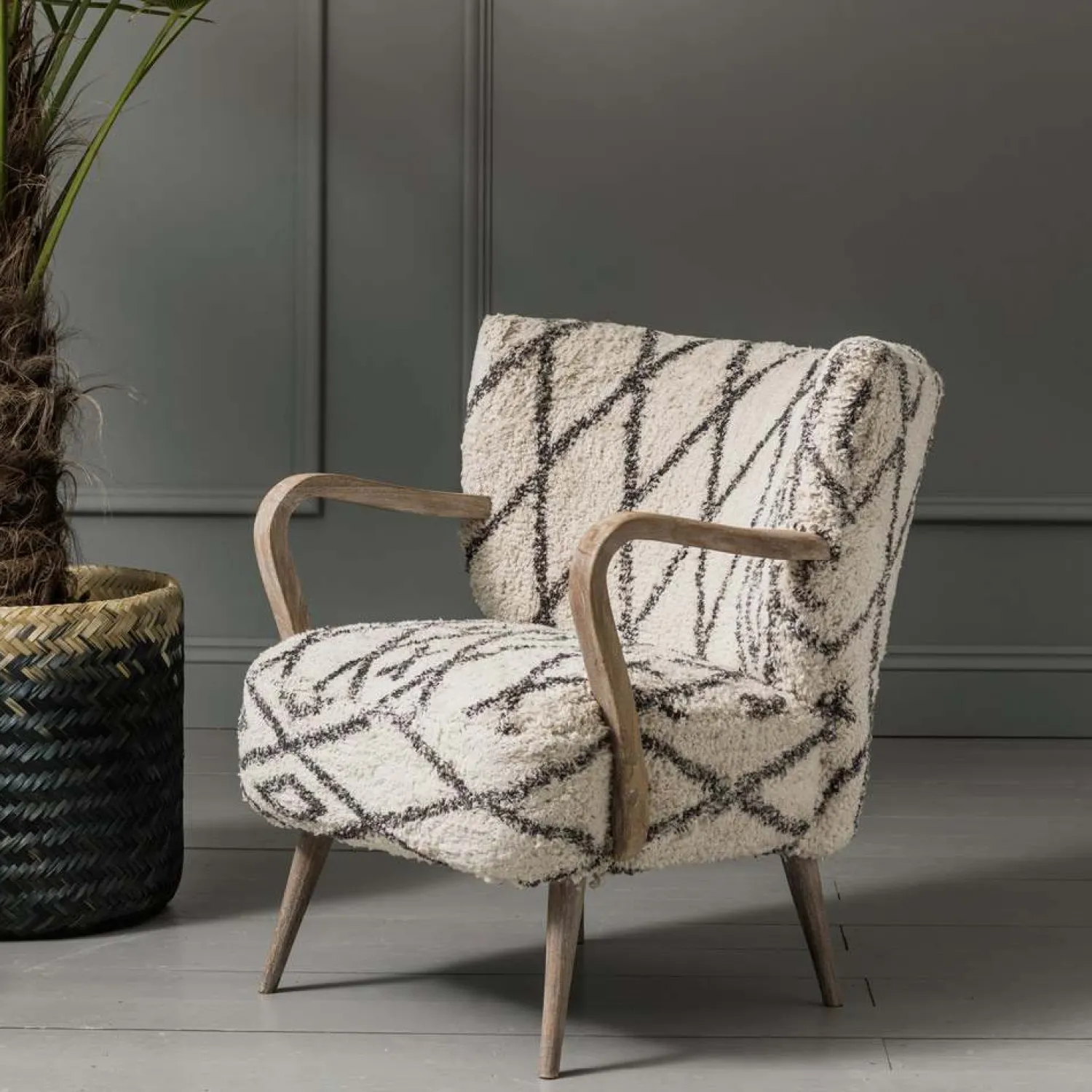 Graham & Green Mina Printed Armchair