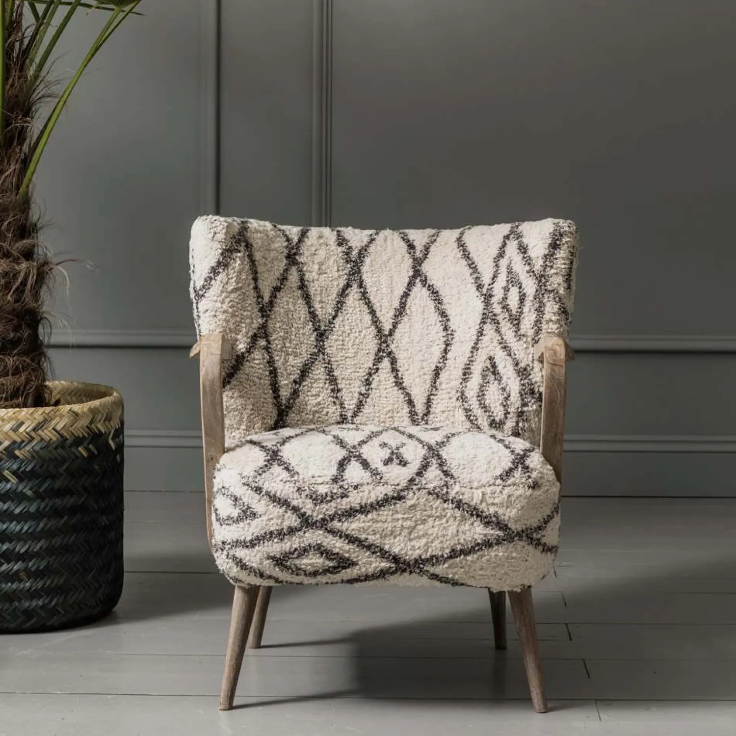 Graham & Green Mina Printed Armchair