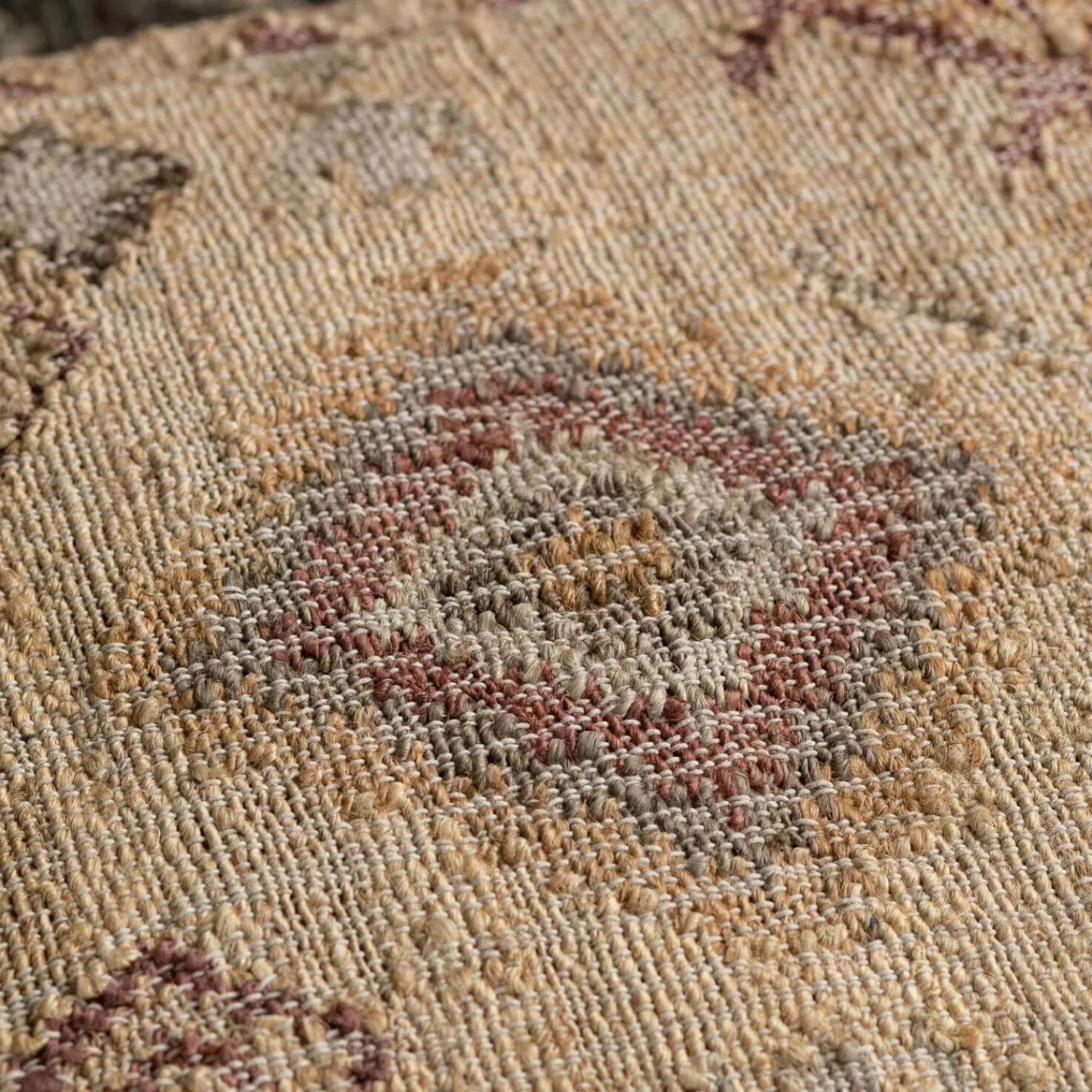 Graham & Green Moira Jute Pouffe