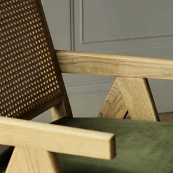 Graham & Green Moss Green Aubrey Armchair