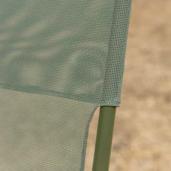 Graham & Green Moss Green Balcony Table and Four Chairs Set