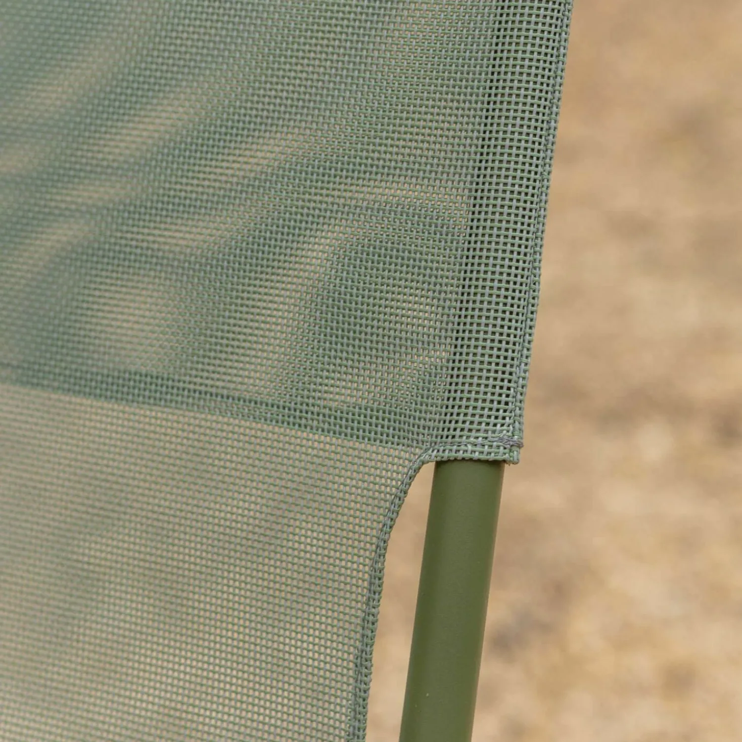 Graham & Green Moss Green Balcony Table and Four Chairs Set
