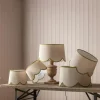 Graham & Green Moss Green Scallop Lamp Shades