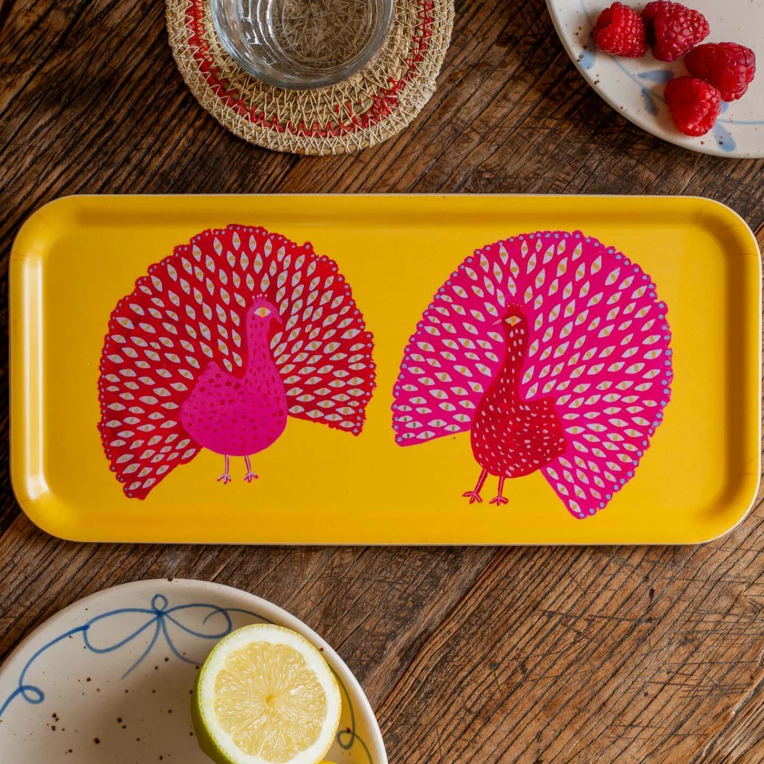 Graham & Green Mr & Mrs Peacock Tray