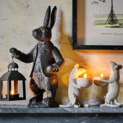 Graham & Green Mr Darcy Rabbit Lantern