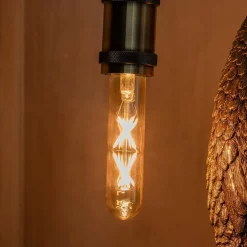 Graham & Green Narrow Tube Amber LED E27 Bulb