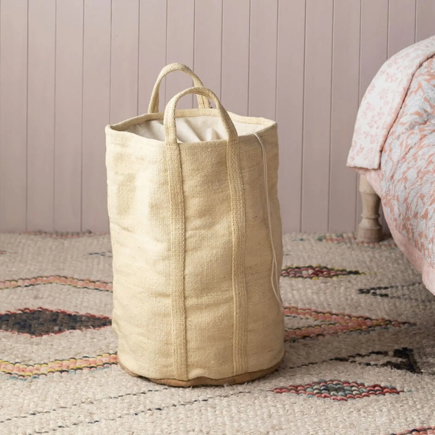 Graham & Green Natural Jute Laundry Baskets