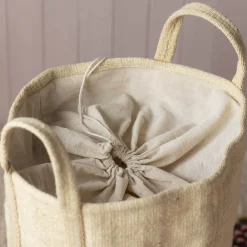 Graham & Green Natural Jute Laundry Baskets