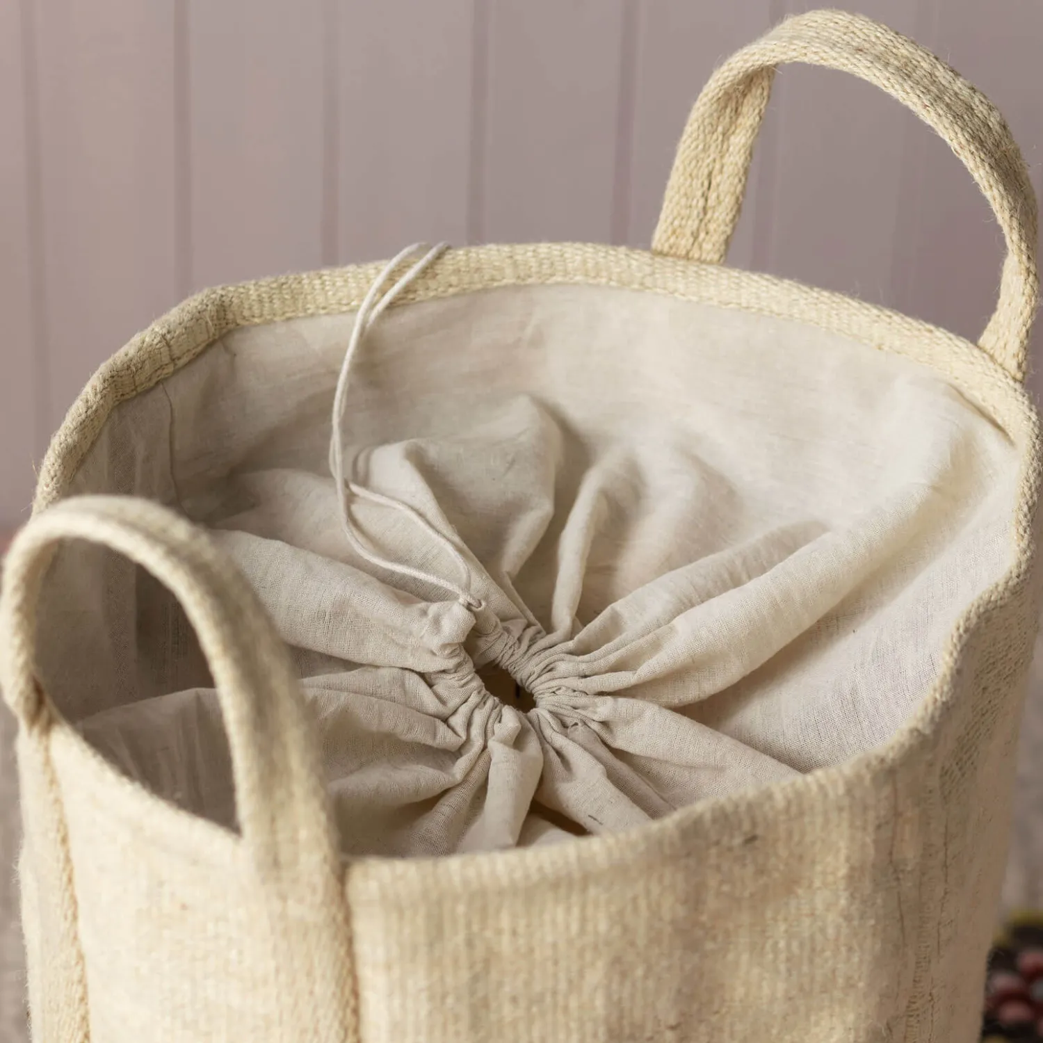 Graham & Green Natural Jute Laundry Baskets