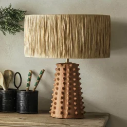 Graham & Green Natural Raffia Lamp Shades