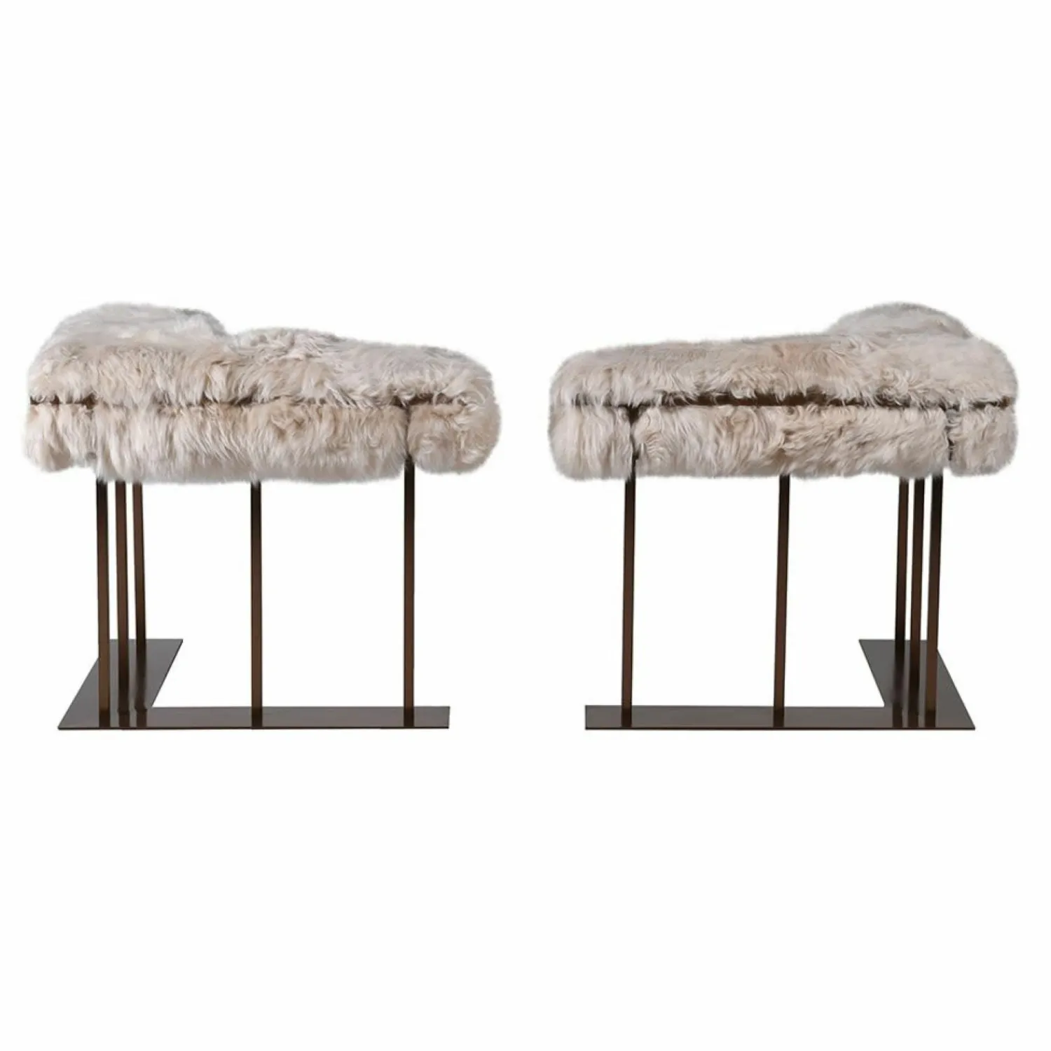 Graham & Green New Zealand Taupe Fur Fenders