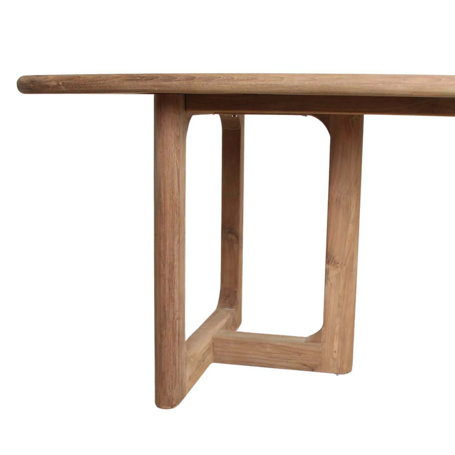 Graham & Green Noa Teak 6 Seater Rectangular Outdoor Dining Table