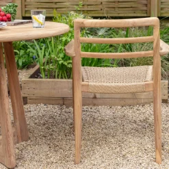 Graham & Green Noa Teak Outdoor Dining Armchair
