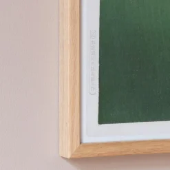 Graham & Green Oak Framed Peacock Prints