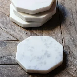 Graham & Green Octagon Marble Coaster