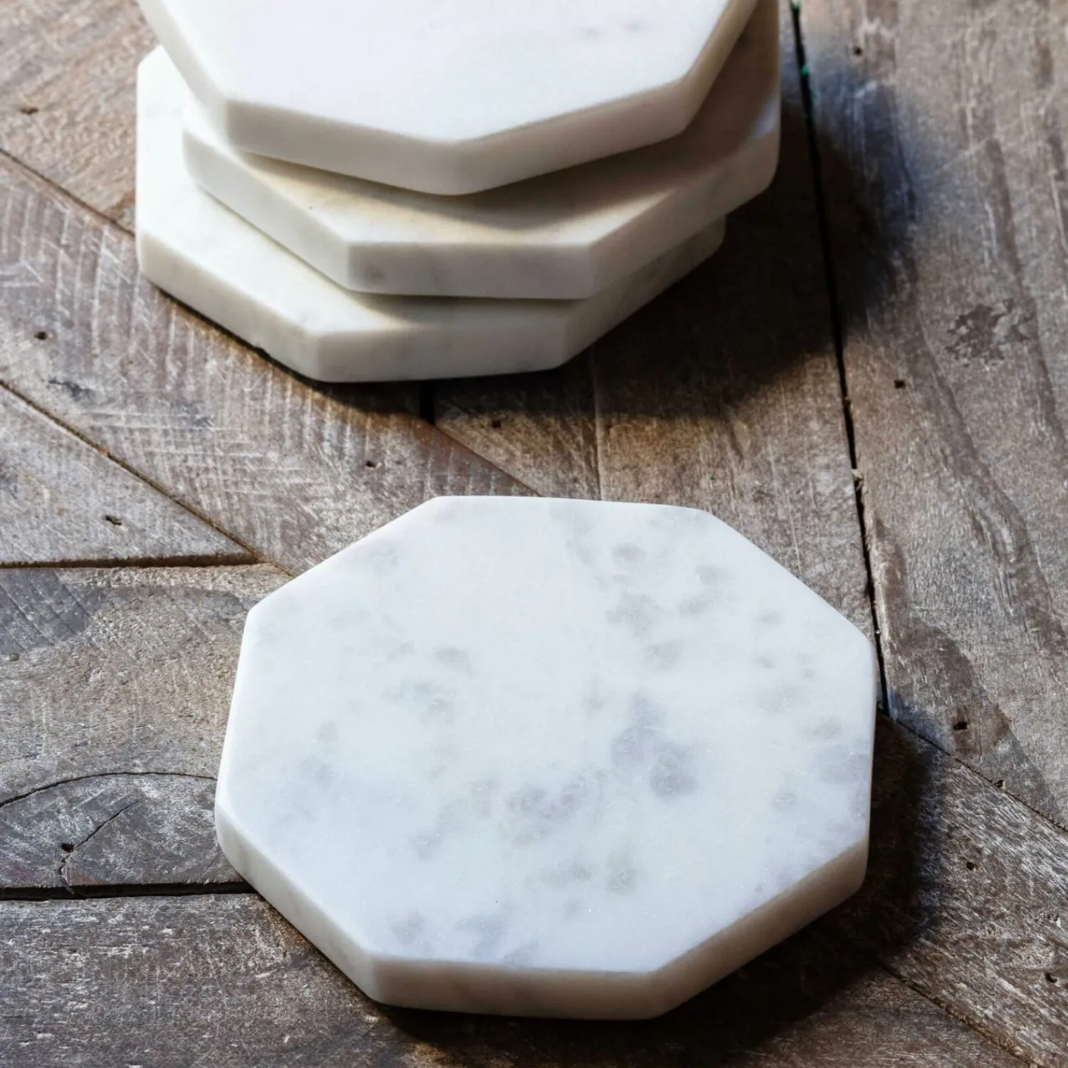 Graham & Green Octagon Marble Coaster
