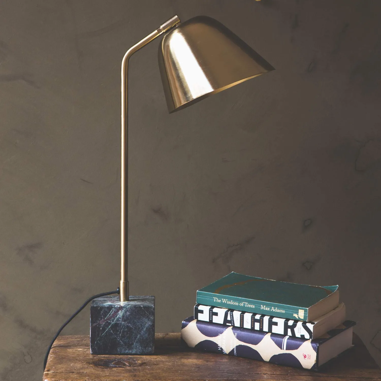 Graham & Green Olsen Brass Table Lamp