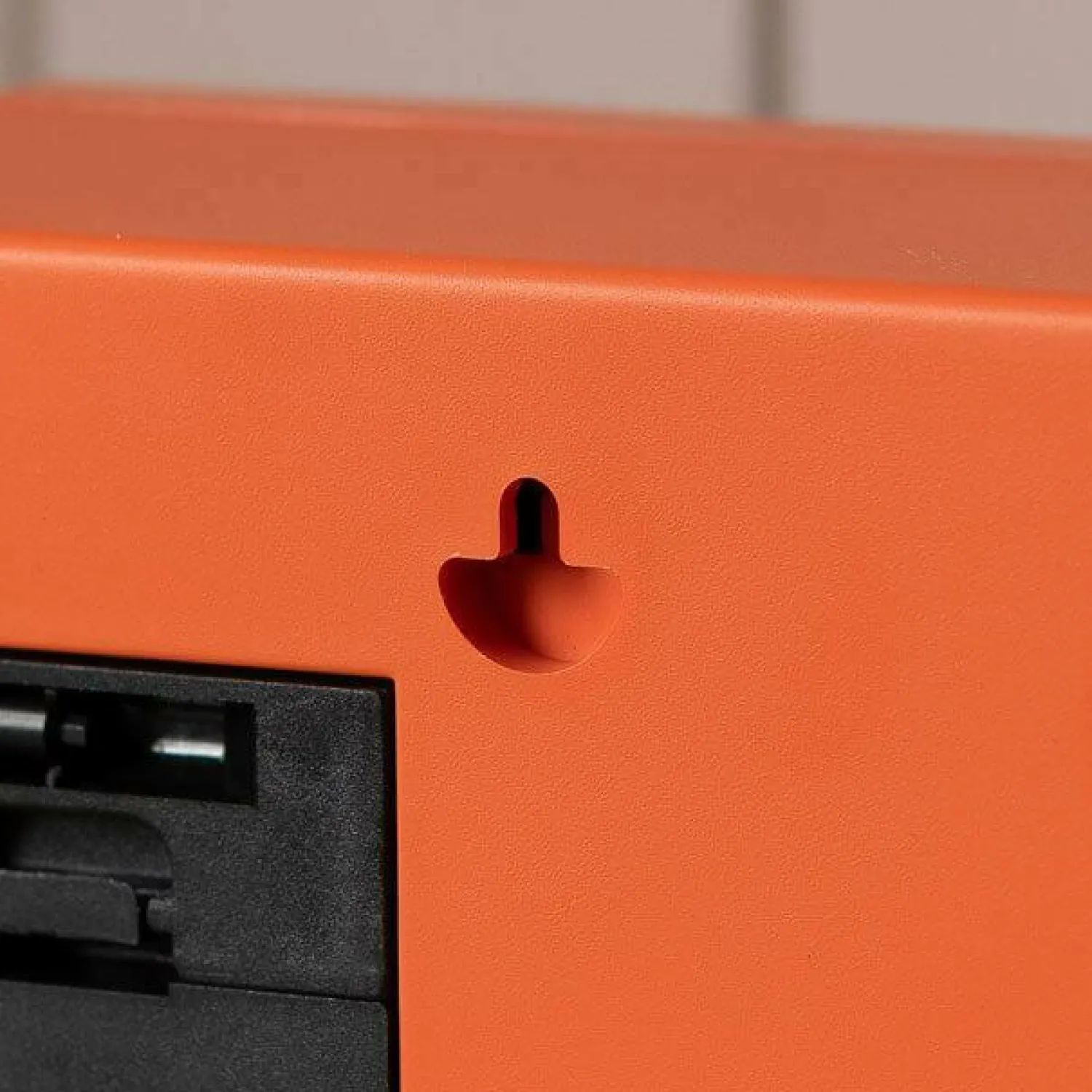 Graham & Green Orange Boxed Retro Flip Clock