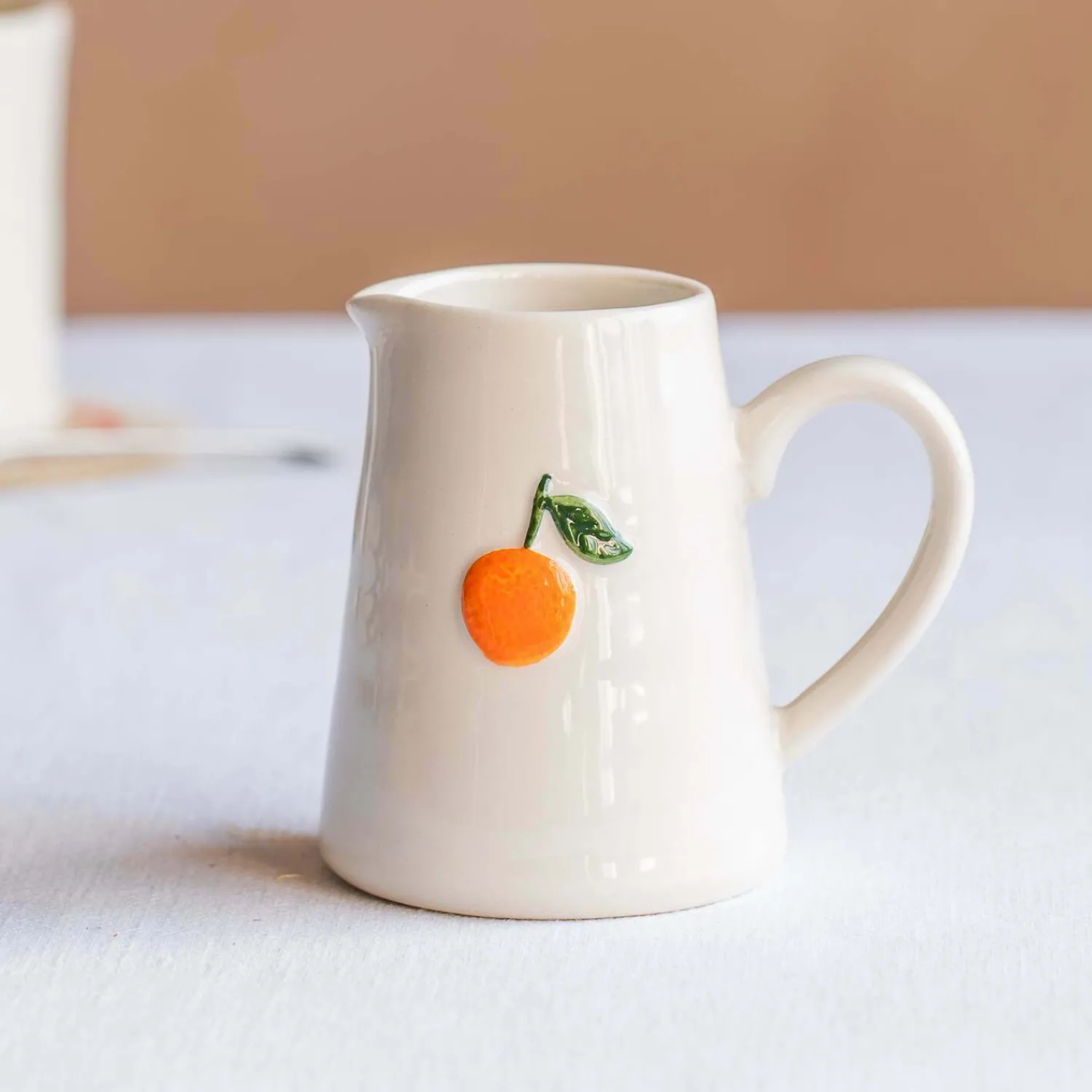 Graham & Green Orange Branch Motif Mini Jug