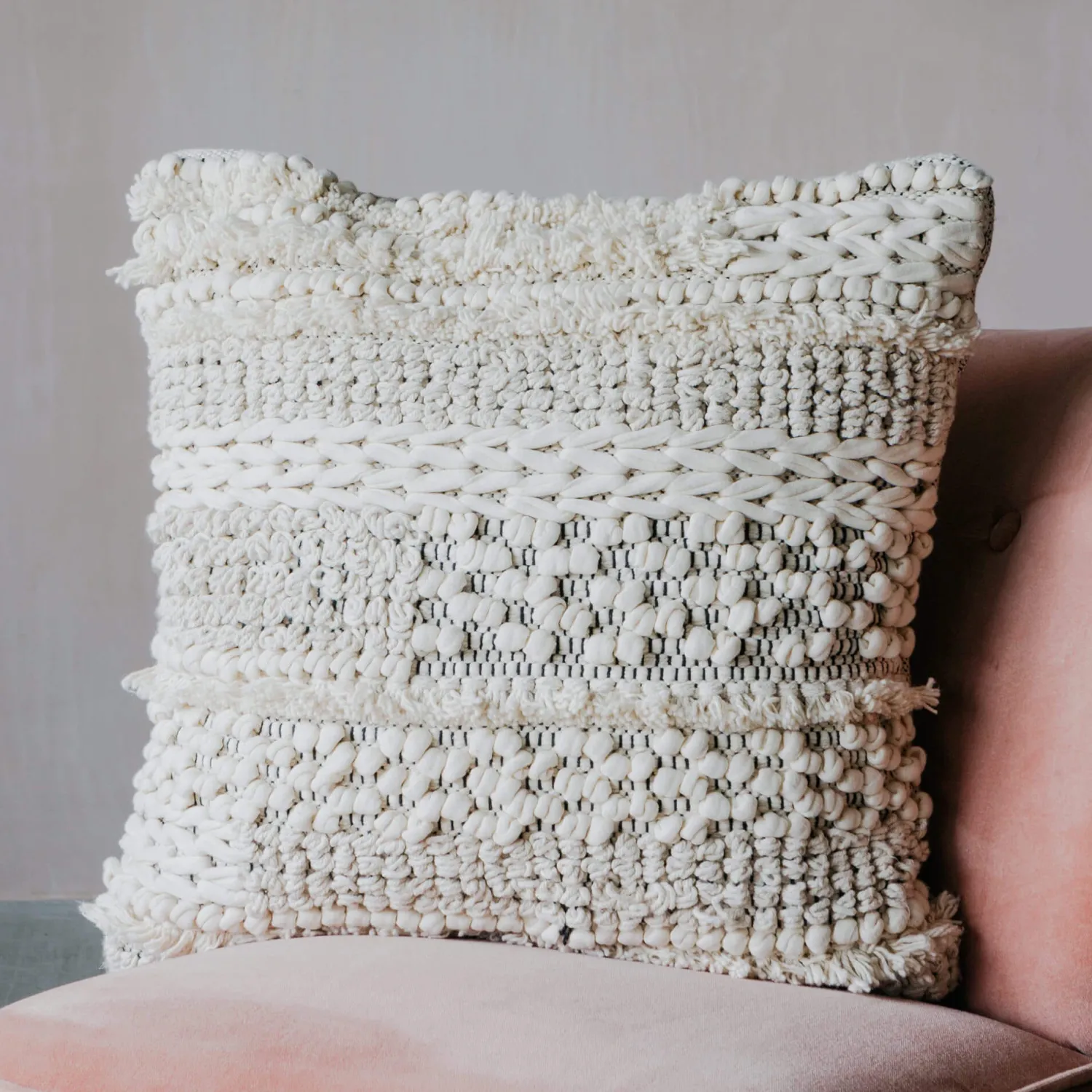 Graham & Green Orla Bobble Cushion