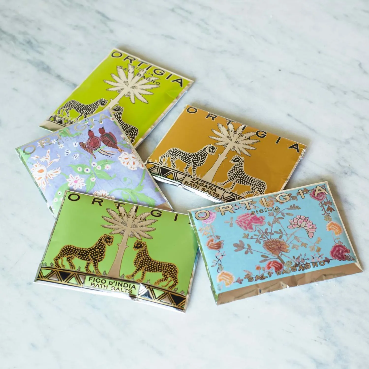 Graham & Green Ortigia Bath Salts Sachets