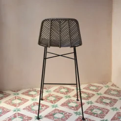 Graham & Green Oslo Clay Kitchen Stool