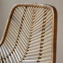 Graham & Green Oslo Natural Kitchen Stool