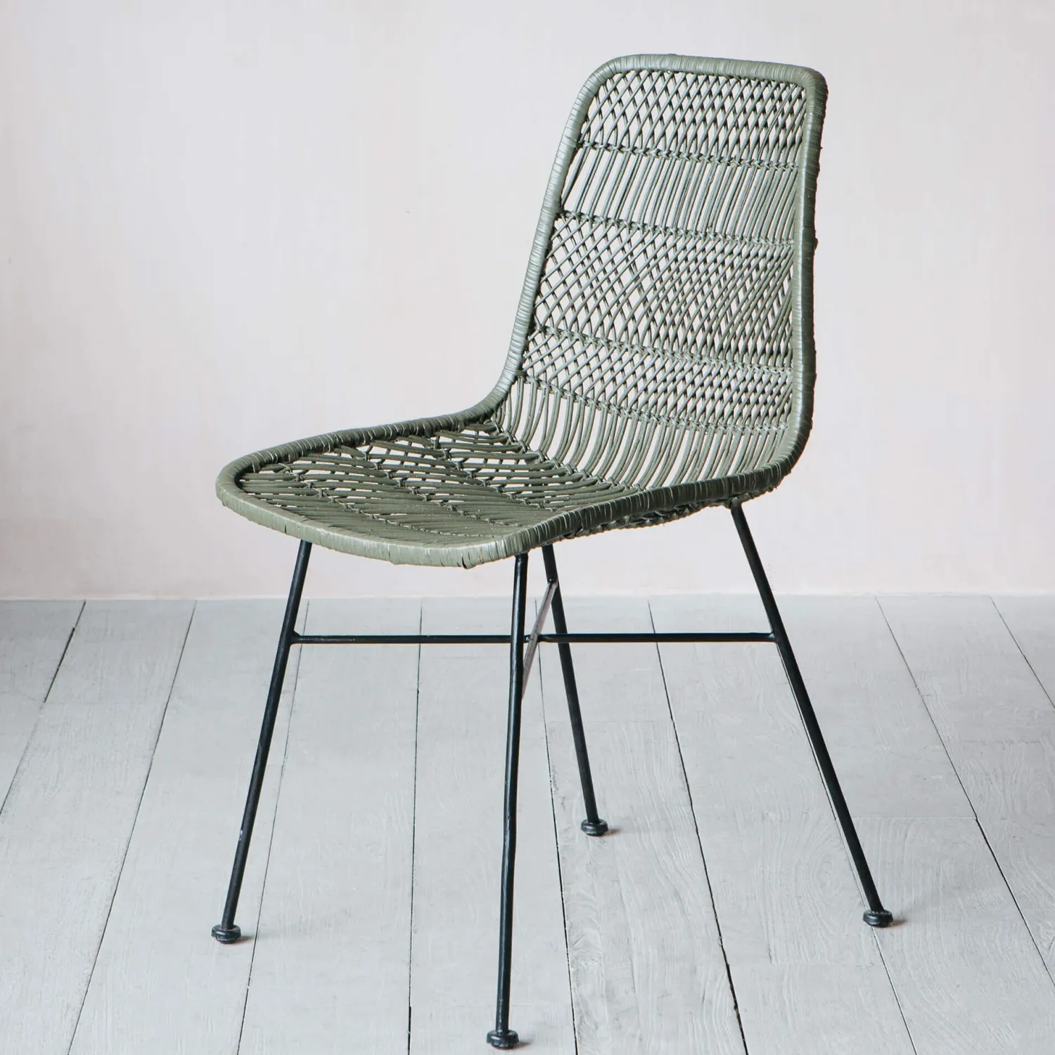 Graham & Green Oslo Olive Green Dining Chair