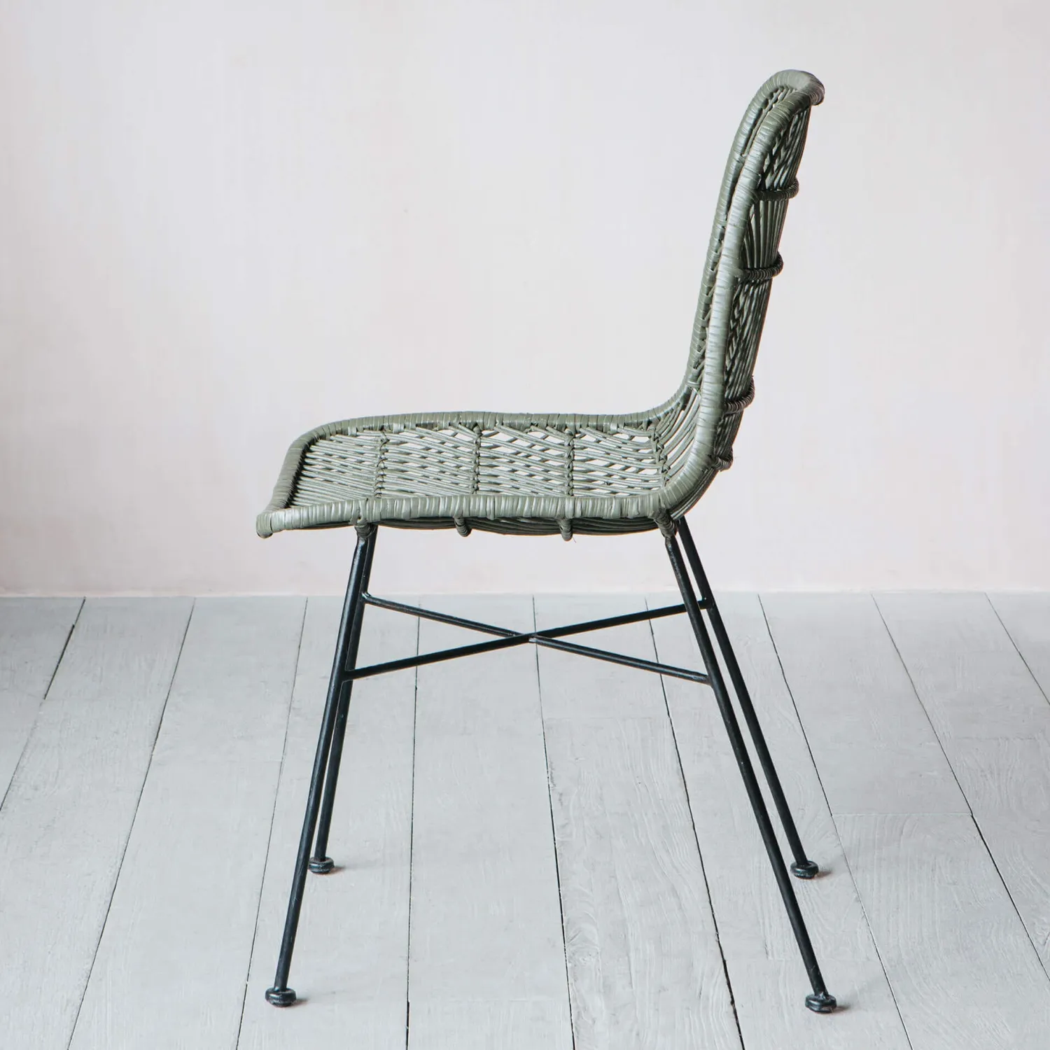 Graham & Green Oslo Olive Green Dining Chair