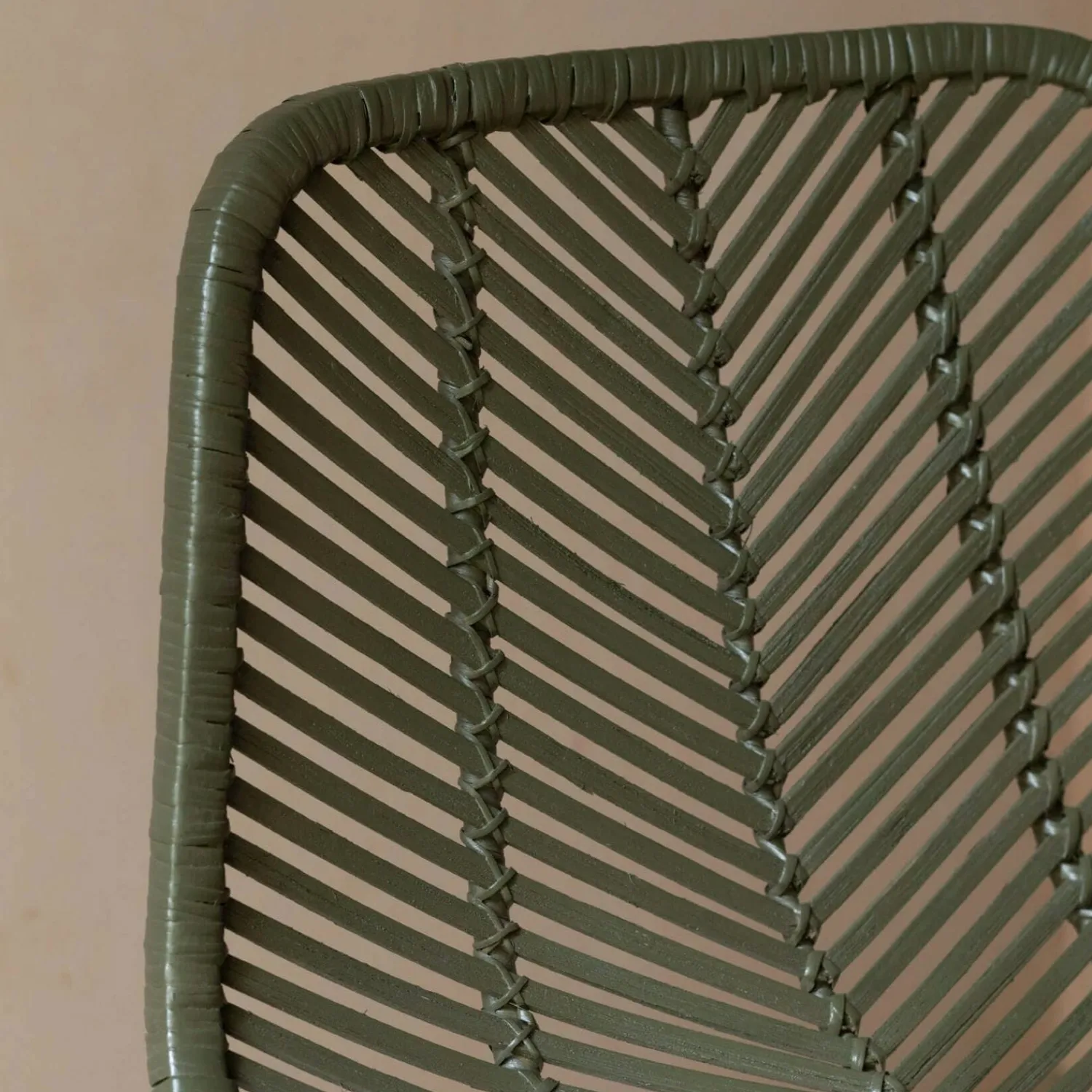 Graham & Green Oslo Olive Green Kitchen Stool