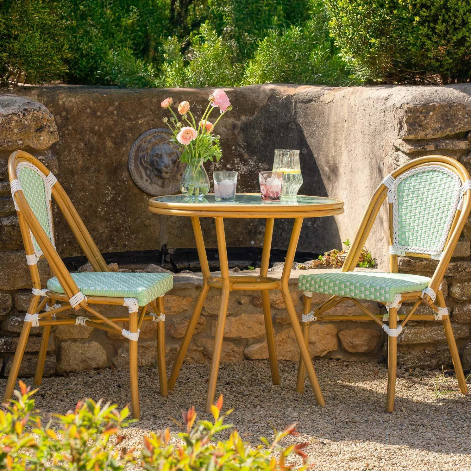 Graham & Green Outdoor Bistro Table and Chairs