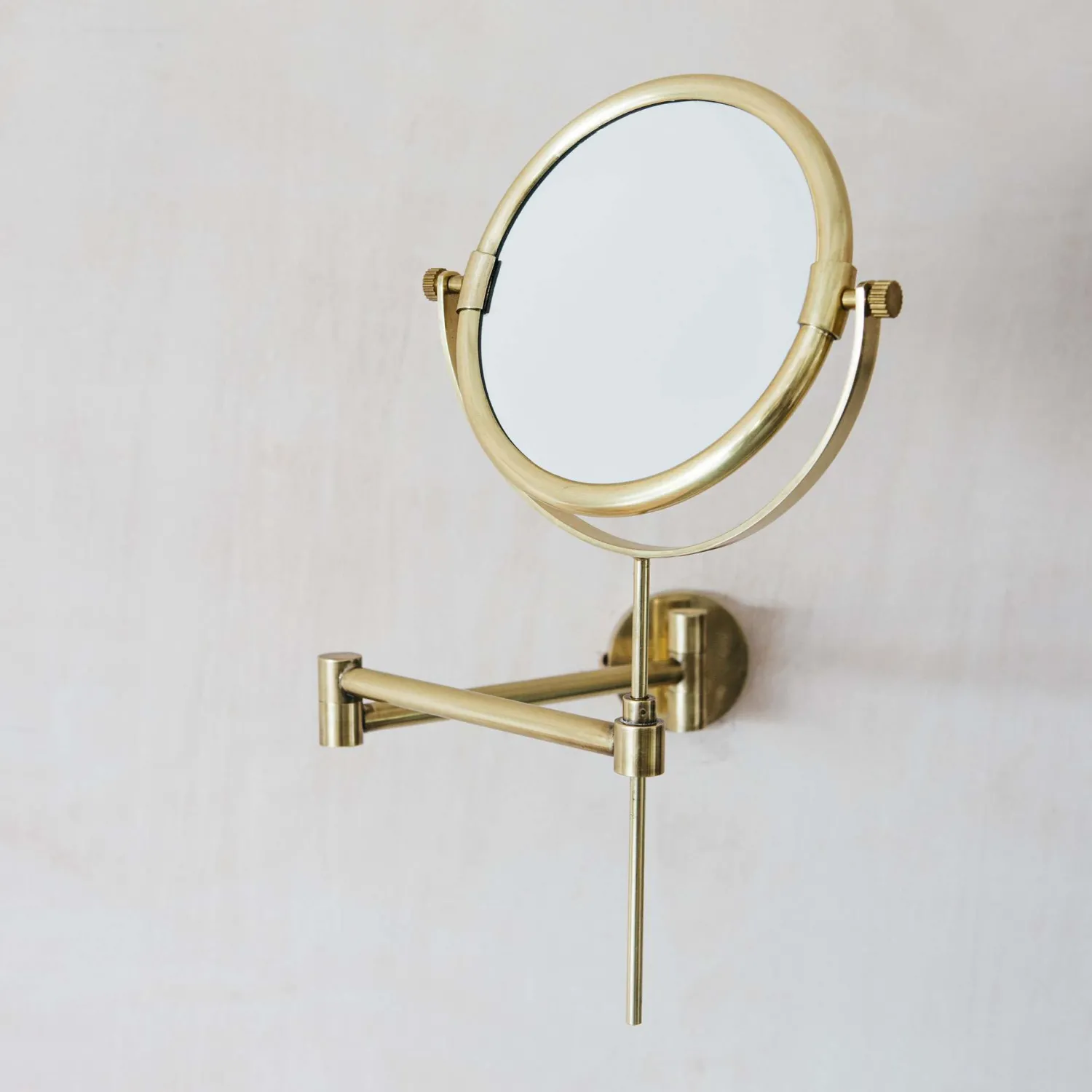 Graham & Green Ovin Antique Gold Extension Wall Mirror