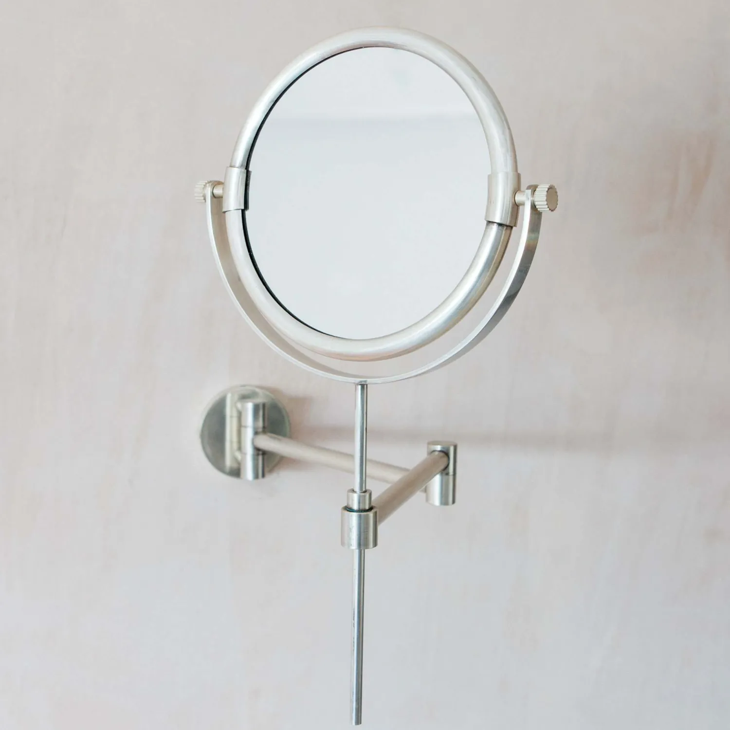 Graham & Green Ovin Antique Silver Extension Wall Mirror