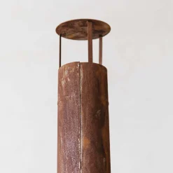 Graham & Green Oxidised Rust Log Burner