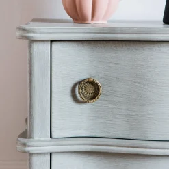 Graham & Green Oyster Two Drawer Bedside Table