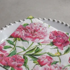 Graham & Green Pack of Twenty Peony Napkins