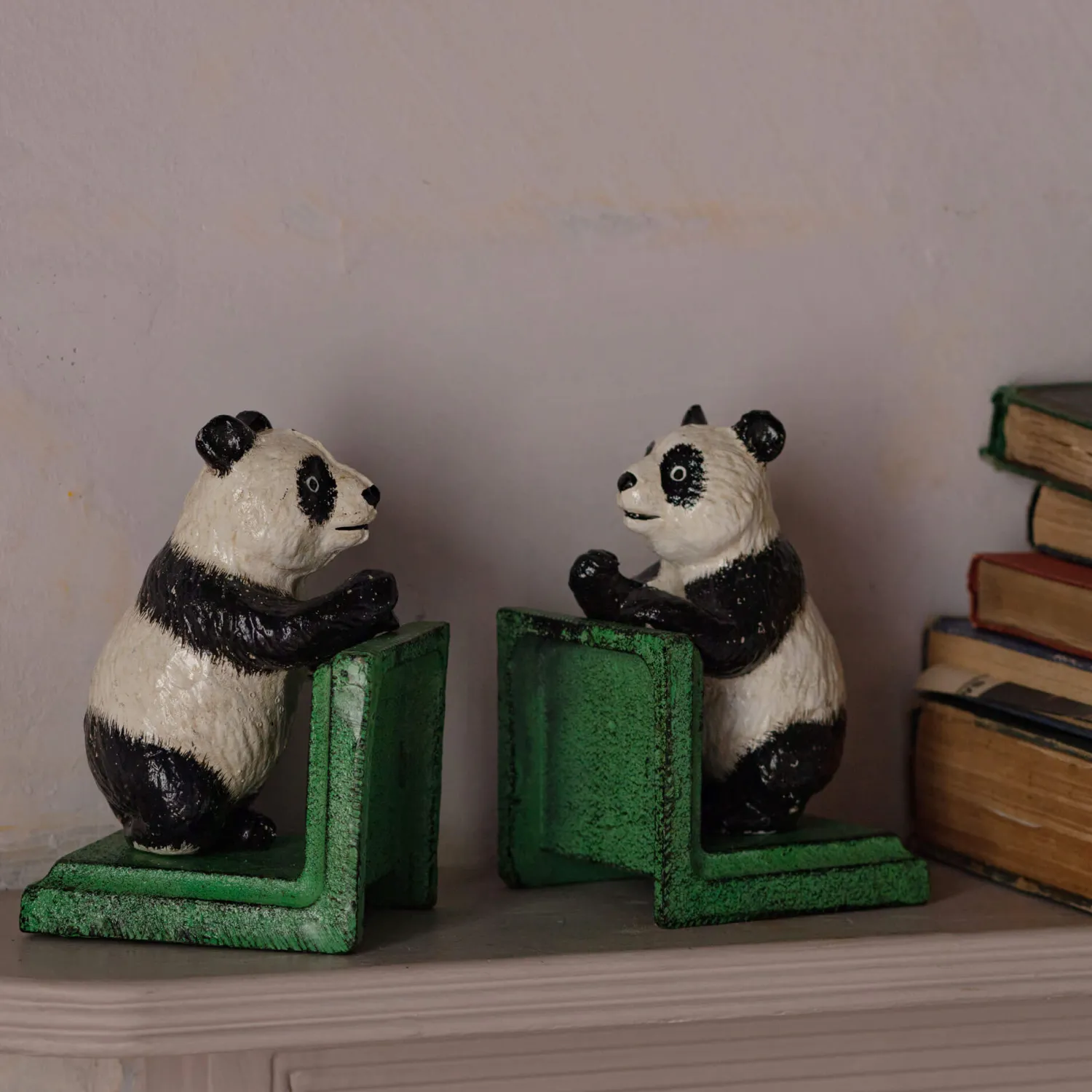 Graham & Green Panda Bookends