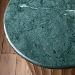 Graham & Green Parker Green Marble Side Table