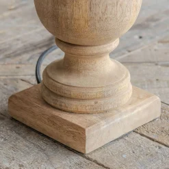 Graham & Green Parry Wooden Table Lamp