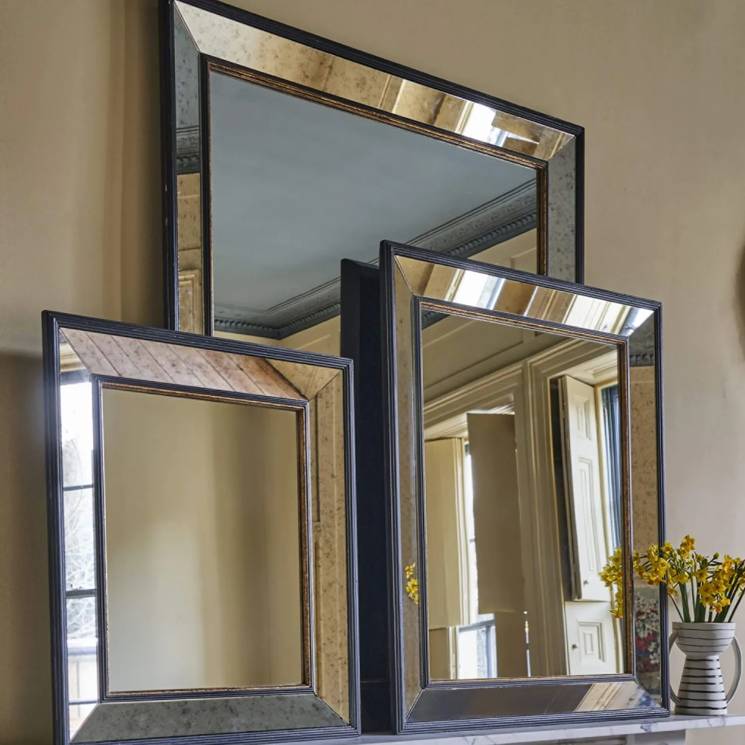 Graham & Green Phillipe Antiqued Mirrors