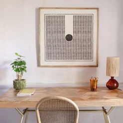 Graham & Green Piet Natural Abstract Wall Art