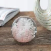 Graham & Green Pink Coral Glass Ornament