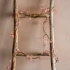 Graham & Green Pink Crystal Blossom String Lights