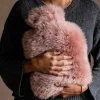Graham & Green Pink Sheepskin Hot Water Bottle