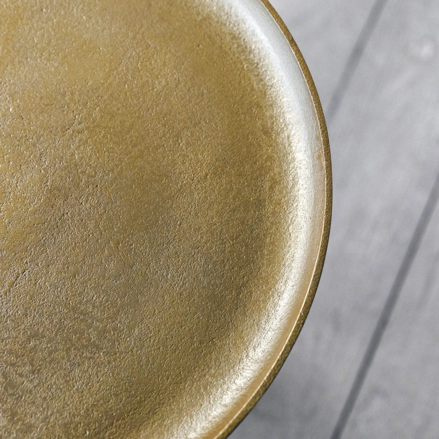 Graham & Green Plateau Brass Side Table