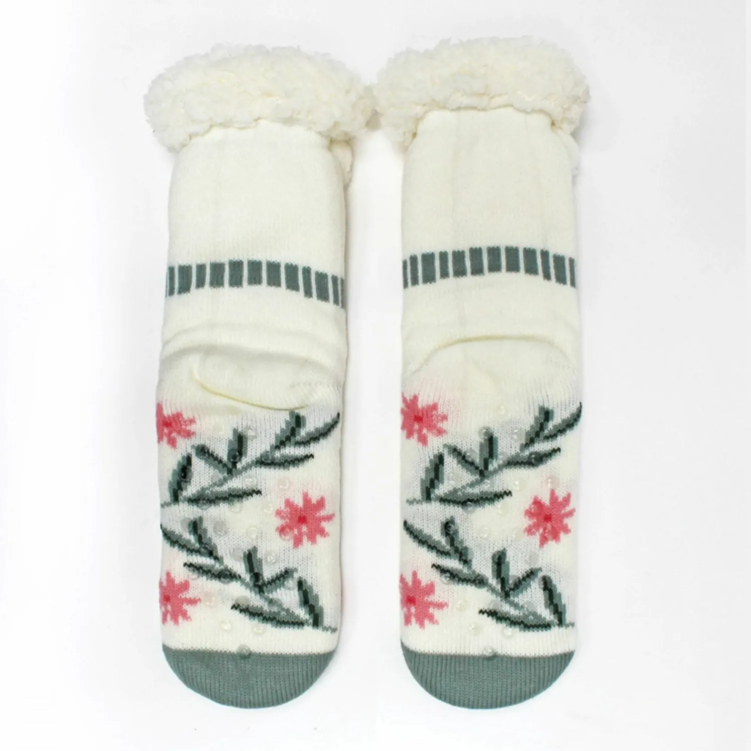 Graham & Green Polar Bear Slipper Socks