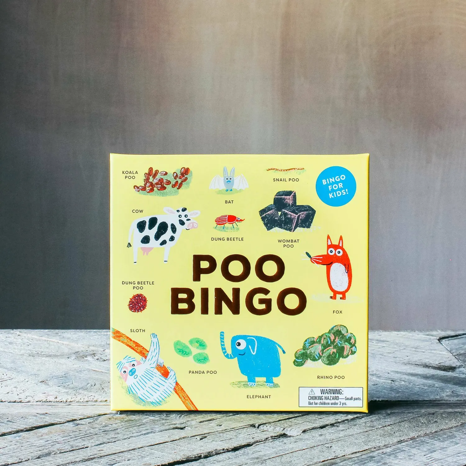 Graham & Green Poo Bingo Game