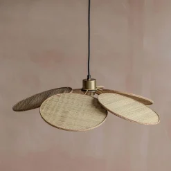 Graham & Green Primrose Wicker Pendant Light